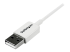 USBPAUB50CMW - StarTech.com 0.5m White Micro USB Cable Cord - Close up