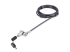 UNIVKA25-LAPTOP-LOCK - Startech 25-Pack Universal Laptop Lock 6.6ft, Keyed Alike Locking Cable, Security Cable, Compatible w/Noble Wedge/Nano/K-Slot, Anti-Theft Cut-Resistant Cable - Right-angle