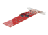 DUAL-M2-PCIE-CARD-B - StarTech.com Dual M.2 PCIe SSD Adapter Card, x8 / x16 Dual NVMe or AHCI M.2 SSD to PCI Express 4.0, Up to 7.8GBps/Drive, For 2242/2260/2280/22110mm PCIe M-Key M2 SSDs, Bifurcation Required - Back