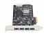 P5Q4A-USB-CARD - StarTech.com 4-Port USB-A PCIe Card, USB 3.2 5Gbps, 4x USB Controllers - 
