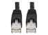 N261-005-BK - Eaton Tripp Lite Series Cat6a 10G Snagless UTP Ethernet Cable (RJ45 M/M), Black, 5 ft. (1.52 m) - Close up