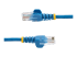 45PAT50CMBL - StarTech.com 0.5m Blue Cat5e / Cat 5 Snagless Ethernet Patch Cable 0.5 m - Multi-angle