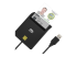 SCR-100 - Adesso SCR-100 - SMART card reader - Right-angle