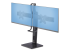 2MC1S-MONITOR-STAND - StarTech.com Crossbar Dual Monitor Desk Stand, Double 27inch Screens/VESA - Right-angle