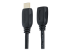 HDEXT2M - StarTech.com 2m (6ft) HDMI Extension Cable, Ultra HD HDMI Male to Female Cable, 4K HDMI Cable Extender, 4K 30Hz UHD HDMI Cable with Ethernet M/F, High Speed HDMI 1.4 Cable, 10.2Gbps - Right-angle