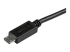 USBAUB15CMBK - StarTech 15cm 6in Mobile Charge Sync USB to Slim Micro USB Cable for Phones & Tablets A to Micro B - Close up