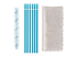 MON-PRIVACY-SCREEN-K - StarTech.com Privacy Screen Adhesive Strips and Mounting Tabs, Installation Kit for Laptop/Computer Monitor Anti Glare Privacy Filters, Replacement Strips and Holder Tabs - Front