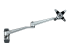 ARMWALLDSLP - StarTech.com Wall Mount Monitor Arm, Articulating Ergonomic VESA Wall Mount Monitor Arm, 20" (52cm) Long , Single 34" Display up to 30.9lb/14kg, Swivel/Tilt/Rotate, Adjustable Screen Mount - Left-angle