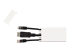CBMCWD5020E - Startech 20 Pack Cable Raceway End Cap for CBMCWD5020, Cable Management Accessories, Channel Raceway Fitting End Cap, Cable Raceway Connectors, Wiring Duct End Piece, UL Listed - Top