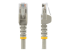 N6PATC50CMGR - Startech 50cm CAT6 Ethernet Cable, 10 Gigabit Snagless RJ45 650MHz 100W PoE Patch Cord, CAT 6 10GbE UTP Network Cable w/Strain Relief, Grey, Wiring is UL Certified/TIA - Front