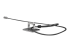 EK1-AU50G - Compulocks Anchoring Point for Security Cable Locks - Front