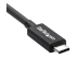 TBLT34MM50CM - StarTech.com 50cm (1.6ft) Thunderbolt 3 Cable, 40Gbps, 100W PD, 4K/5K Video, Thunderbolt-Certified, Compatible w/ TB4/USB 3.2/DisplayPort - Close up