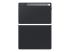 EF-BX710PBEGWW - Samsung EF-BX710 - Flip cover for tablet - Back