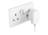 WCA005MYWH - Belkin BoostCharge - Power adapter - Left-angle