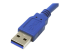 USB3SAUB1 - StarTech.com 1 ft SuperSpeed USB 3.0 Cable A to Micro B - Close up