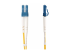 SMLCSC-OS2-3M - StarTech.com 3m (10ft) LC to SC (UPC) OS2 Single Mode Duplex Fiber Optic Cable, 9/125µm, Laser Optimized, 10G, Bend Insensitive, Low Insertion Loss - Front