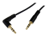 MU6MMSRA - StarTech.com 6 ft Slim 3.5mm to Right Angle Stereo Audio Cable - Front