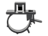 P568-000-LOCK - Eaton Tripp Lite Series HDMI Cable Lock Clamp Tie Screw for HDTVs Blu-Ray Installations - Back