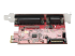 PEX1S1P950 - StarTech.com PCIe Card with Serial and Parallel Port, PCI Express Combo Adapter Card with 1x DB25 Parallel Port & 1x RS232 DB9 Serial Port, Expansion/Controller Card, PCIe Printer Card - Back