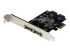 PEXESAT322I - StarTech.com 2 Port PCI Express SATA 6 Gbps eSATA Controller Card - Left-angle
