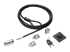 K64425EUS - Kensington Desktop and Peripherals Locking Kit 2.0 - Right-angle