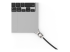 MBALDG05KL - Compulocks Ledge Lock Adapter for MacBook Air 15" M2-M4 with Keyed Cable Lock Silver - Top