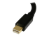MDP2DPMF6IN - StarTech.com 6in Mini DisplayPort to DisplayPort Video Cable Adapter (MDP2DPMF6IN) - Close up