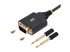 1P6FFC-USB-SERIAL - StarTech.com 6.6ft (2m) USB to Serial Adapter Cable, COM Retention, RS232 - Close up