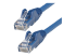 N6LPATCH3MBL - StarTech.com 3m LSZH CAT6 Ethernet Cable, 10 Gigabit Snagless RJ45 100W PoE Network Patch Cord with Strain Relief, CAT 6 10GbE UTP, Blue, Individually Tested/ETL, Low Smoke Zero Halogen - Right-angle