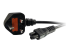 80601 - C2G Laptop Power Cord - Right-angle
