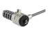 BRNCHLOCK - StarTech.com Universal Laptop Cable Lock Expansion Loop, 6” (15cm) Anti Theft 4-Digit Combination K-Slot Lock, Computer Security Cable to Create Twin/Multi-Head Lock for Multiple Devices - Close up