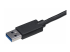 USB32HDES - StarTech.com USB 3.0 to HDMI Adapter, 1080p (1920x1200), Slim/Compact USB to HDMI Display Adapter Converter for Monitor, USB Type-A External Video & Graphics Card, Black, Windows Only - Close up
