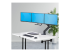 3M1A3SG-MONITOR-ARM - StarTech.com Crossbar Triple Monitor Desk Mount, VESA 75x75/100x100 - Right-angle