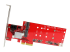 PEXM2SAT3422 - StarTech.com 2x M.2 NGFF SSD RAID Controller Card plus 2x SATA III Ports - Right-angle