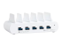 5PUSBCDKS-EU - Compulocks 5 Port USB-C and USB-A Charging Dock with EU - Left-angle