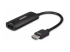 38327 - Lindy - Adapter - HDMI male to DisplayPort, Micro-USB Type B (power only) female - Right-angle