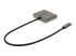 CDP2HDUACP2 - StarTech.com USB C Multiport Adapter, USB-C to HDMI 4K Video, 100W Power Delivery Passthrough Charging, 2-Port USB 3.0 Hub 5Gbps (1xType-C/1xA), USB-C Mini Dock, USB-C Travel Dock - Back