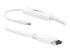 CDP2DPMM3MW - StarTech 9.8ft/3m USB C to DisplayPort 1.2 Cable 4K 60Hz, USB-C to DisplayPort Adapter Cable HBR2, USB Type-C DP Alt Mode to DP Monitor Video Cable, Compatible w/ Thunderbolt 3, White - Close up
