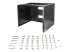 WALLMOUNT8 - StarTech.com Wall Mount Patch Panel Rack - Right-angle