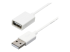USBEXTPAA3MW - StarTech.com 3m White USB 2.0 Extension Cable Cord - Right-angle