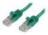 45PAT1MGN - StarTech.com 1m Green Cat5e / Cat 5 Snagless Patch Cable - Right-angle
