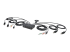 C2-DD46-UA2-CBL-KVM - StarTech.com 2-Port Dual-Monitor DisplayPort Cable KVM Switch, 4K 60Hz, Compact KVM with 5ft/1.5m USB-A/DisplayPort/Audio Integrated Cables, Bus Powered - Right-angle