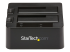 SDOCK2U313 - StarTech.com Dual-Bay USB 3.1 to SATA Hard Drive Docking Station, USB 3.1 (10 Gbps) Hard Drive Dock, External 2.53.5 SATA IIIIII, SSDHDD Docking Station, Hot-Swap Hard Drive Bay - Front