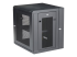 RK12WALHM - Startech 12U 19" Wall Mount Network Cabinet, 16" Deep Hinged Locking IT Network Switch Depth Enclosure, Vented Computer Equipment Data Rack with Shelf & Flexible Side Panels, Assembled - Right-angle