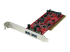 PCIUSB3S22 - StarTech.com 2 Port PCI SuperSpeed USB 3.0 Adapter Card with SATA Power - Left-angle