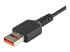 USBSCHAC1M - StarTech 3ft (1m) Secure Charging Cable, USB-A to USB-C Data Blocker Charge-Only Cable, No-Data Power-Only Charger Cable for Phone/Tablet, Data Blocking USB Protector Adapter Cable - Close up