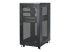 RK2433BKM - StarTech.com 24U Server Rack Cabinet, 4-Post Adjustable Depth (2" to 30") Network Equipment Rack Enclosure w/Casters/Cable Management/Shelf/Locking Dell PowerEdge, HP ProLiant ThinkServer - Right-angle