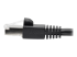 N262-003-BK - Eaton Tripp Lite Series Cat6a 10G Snagless Shielded STP Ethernet Cable (RJ45 M/M), PoE, Black, 3 ft. (0.91 m) - Close up