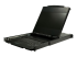 RKCOND17HD - StarTech.com Dual Rail Rackmount KVM Console HD 1080p, Single Port DVI/VGA KVM with 17" LCD Monitor for Server Rack, Fully Featured 1U LCD KVM Drawer with Cables, USB Support, 44230 MTBF - Right-angle