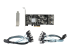 8P6G-PCIE-SATA-CARD - StarTech.com 8 Port SATA PCIe Card, PCI Express 6Gbps SATA Expansion Card with 4 Host Controllers, SATA PCIe Controller Card, PCI-e x4 Gen 2 to SATA III Adapter Card, Drive Cables Incl. - Front